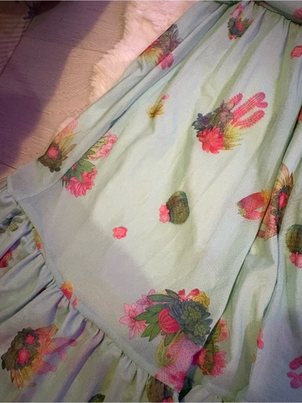 ✨🌵Blackmilk Cacti Cutie🌵✨ Sweetheart Midi Dress ✨M - NWT! 🔥was $115/now $65 - Picture 10 of 10